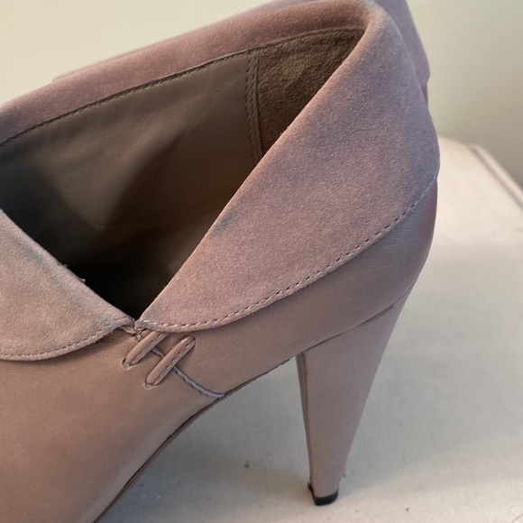 Coach Annika grey leather booties - Picture 7 of 16